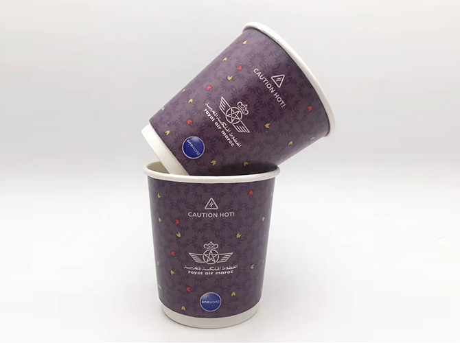 7OZ Disposable Double Wall Paper Cups