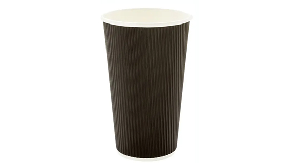 8OZ Disposable Ripple Wall Paper Cups